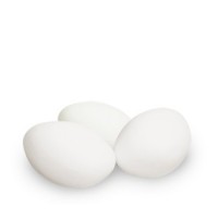 Feinste belgische qualit&auml;ts Hochzeitsmandeln oder Taufmandeln weiss schon ab 500g Packung